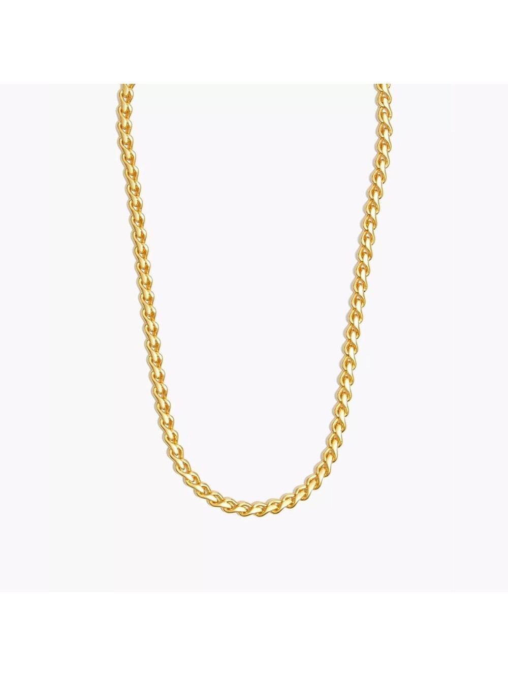 Madewell Chunky Curb Chain Necklace - Picture 7 of 8